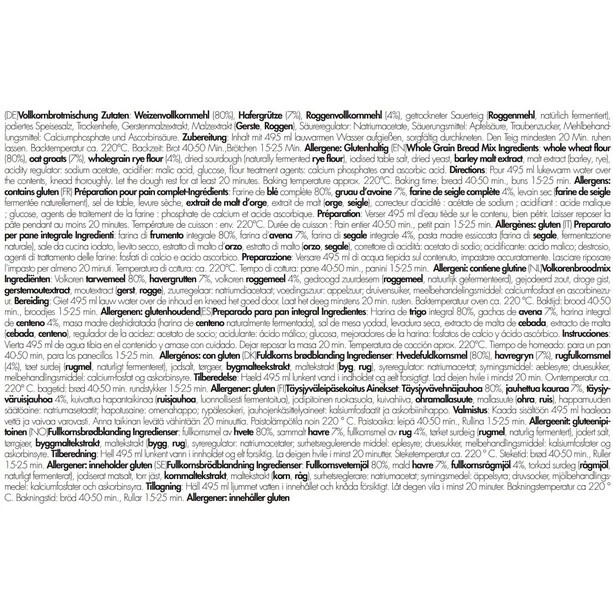 Trek'n Eat Emergency Food Boîte 750g, Whole Grain Bread Mix – Image 4