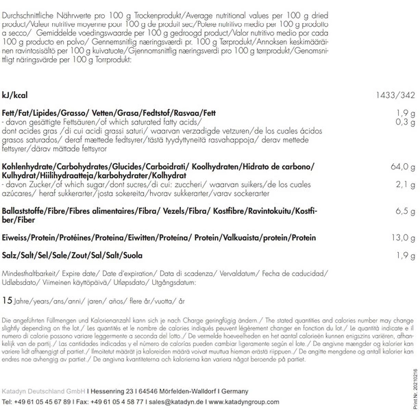 Trek'n Eat Emergency Food Boîte 750g, Whole Grain Bread Mix – Image 5