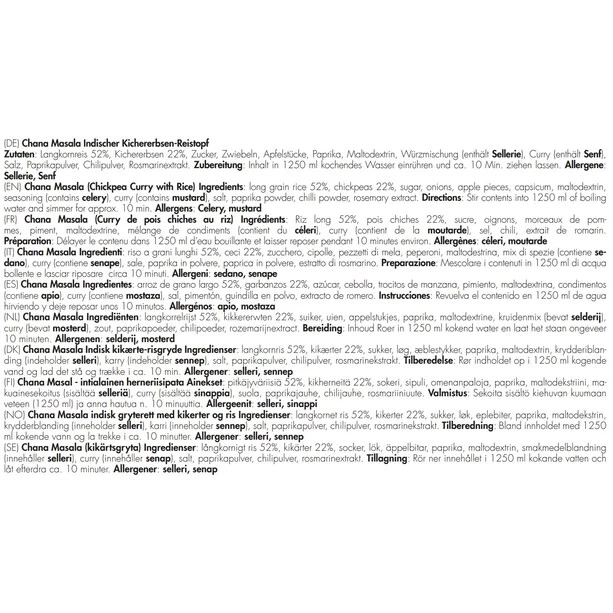 Trek'n Eat Emergency Food Boîte 625g, Chana Masala Chickpeas – Image 4