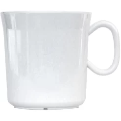 Waca Tasse Mélamine 400ml, Blanc